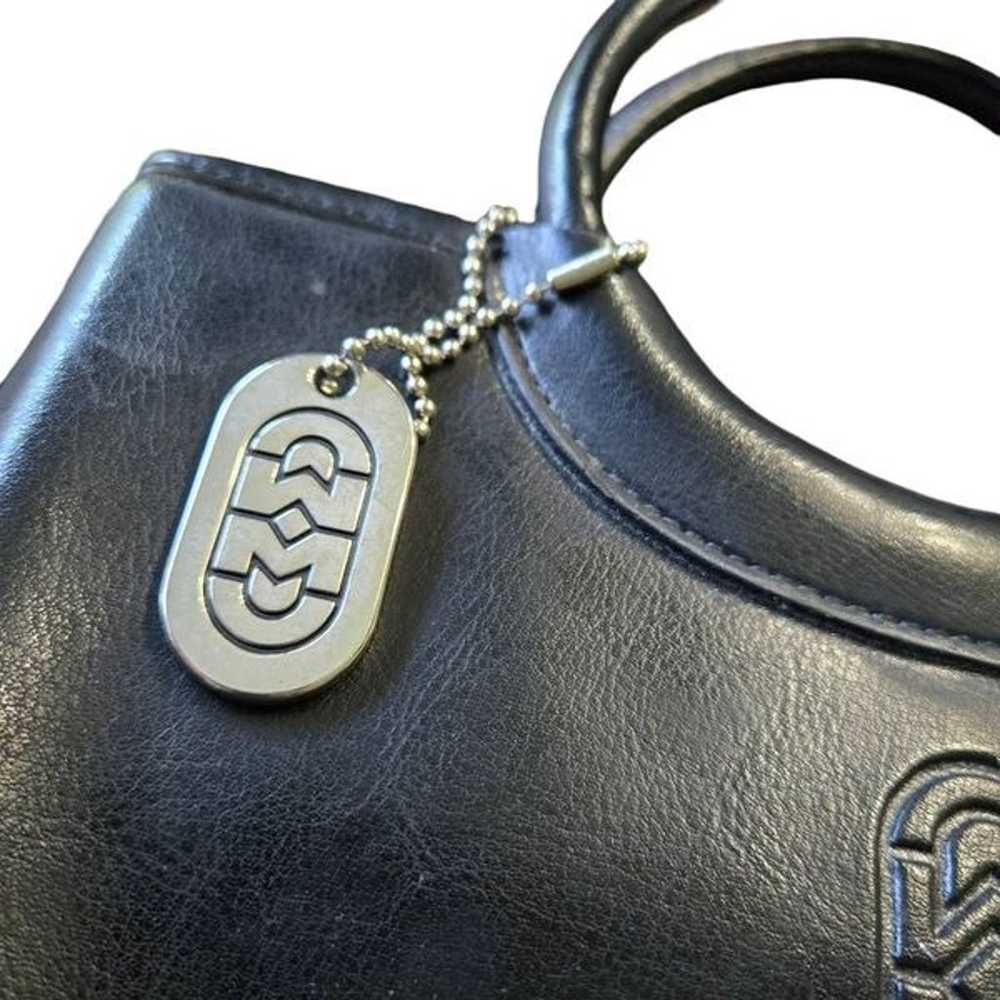 Marino Orlandi Leather Handbag Vintage Detachable… - image 5