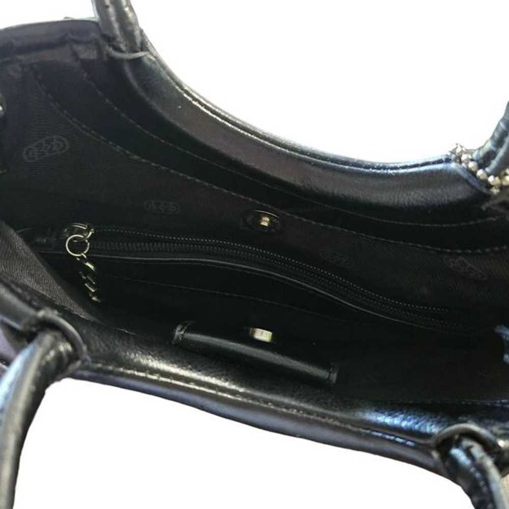 Marino Orlandi Leather Handbag Vintage Detachable… - image 6