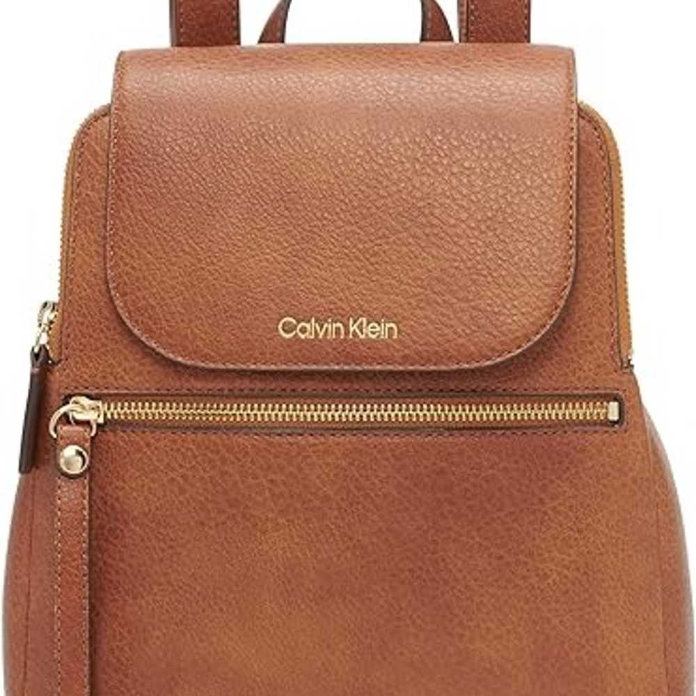 Calvin Klein Reyna Novelty Key Item Flap Backpack - image 3