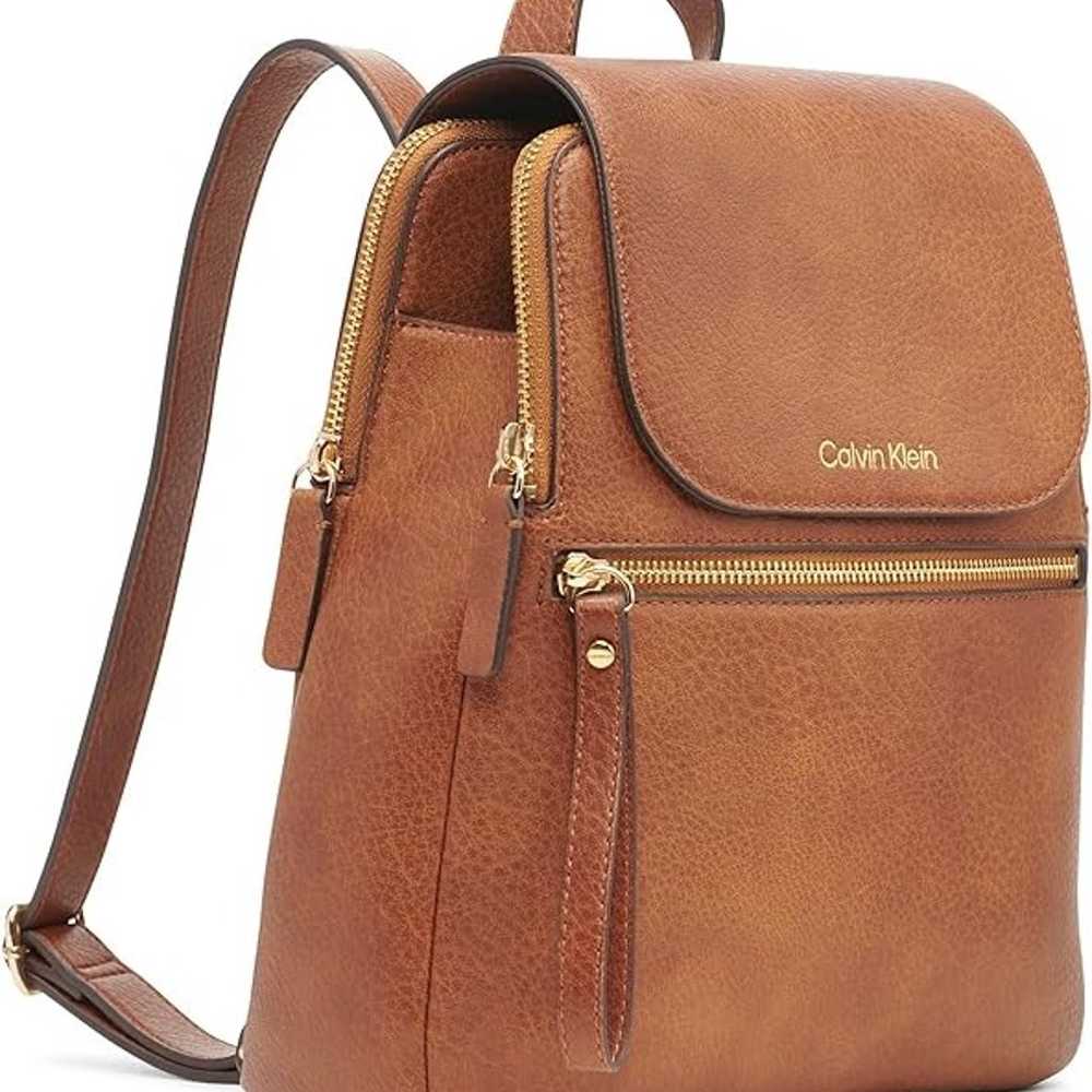 Calvin Klein Reyna Novelty Key Item Flap Backpack - image 4