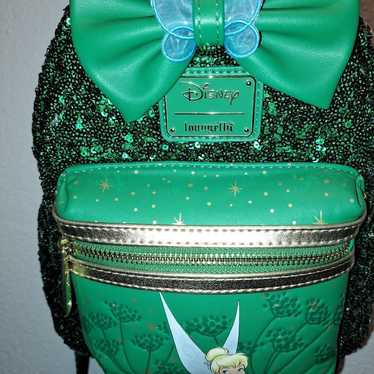 tinkerbell sequin Loungefly