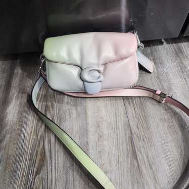COACH Tabby Ombre Pillow Leather Crossbody Bag