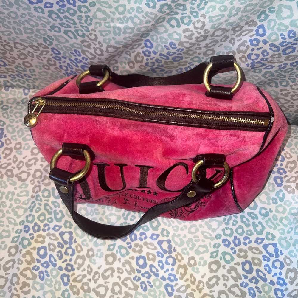 Vintage Pink Juicy Couture Purse Handbag Satchel … - image 12