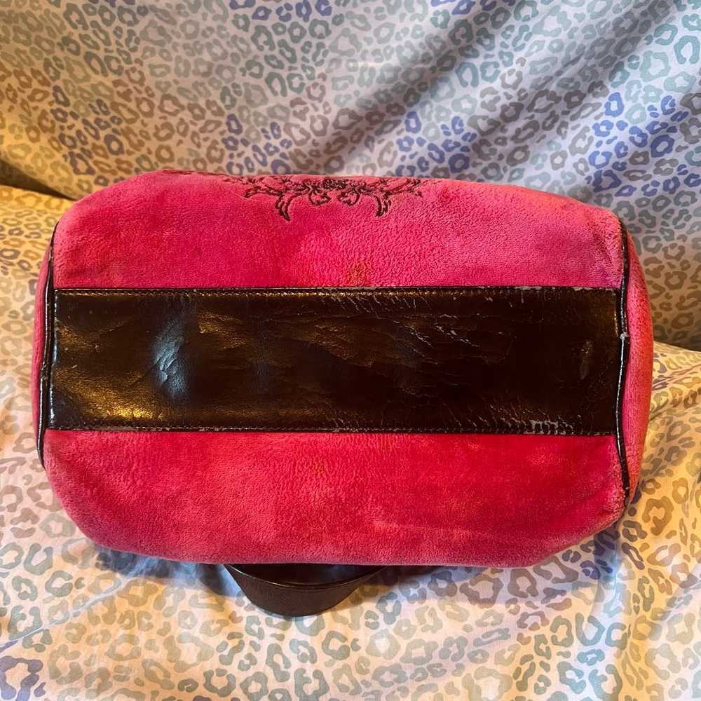 Vintage Pink Juicy Couture Purse Handbag Satchel … - image 7