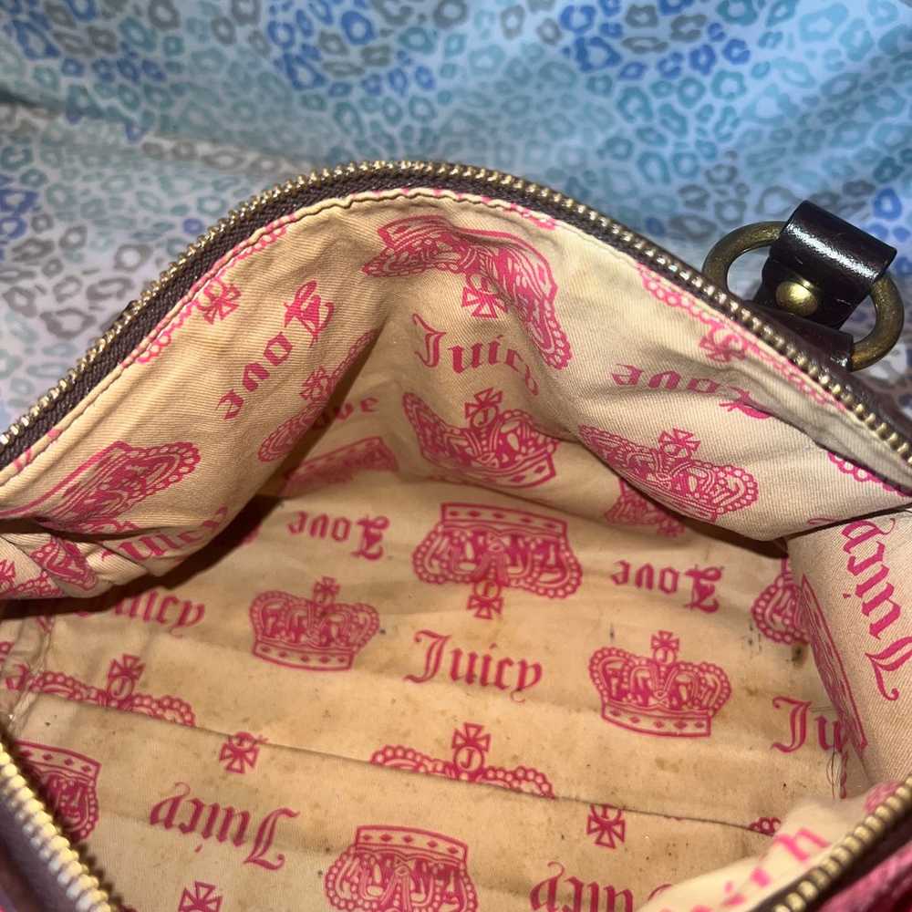 Vintage Pink Juicy Couture Purse Handbag Satchel … - image 9