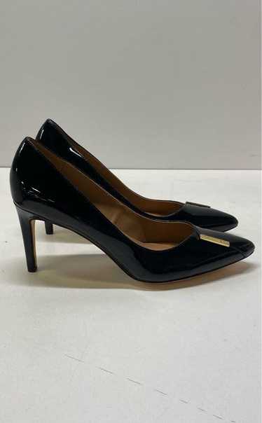 Calvin Klein Black Patent Leather Pump Women Sz. 8