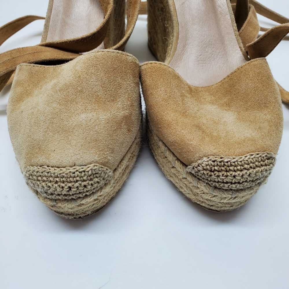 Raye Women's Brown Platform Wedge Sandal Size 8 - image 4