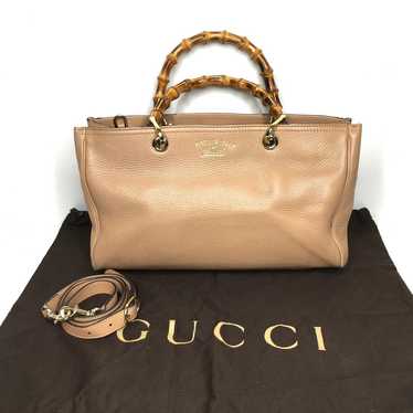 Authentic Gucci beige tote bag