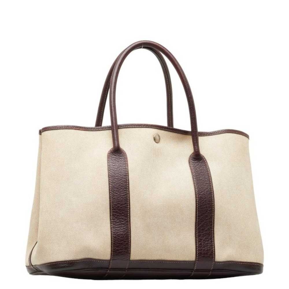 Hermès Garden Party cloth handbag - image 2