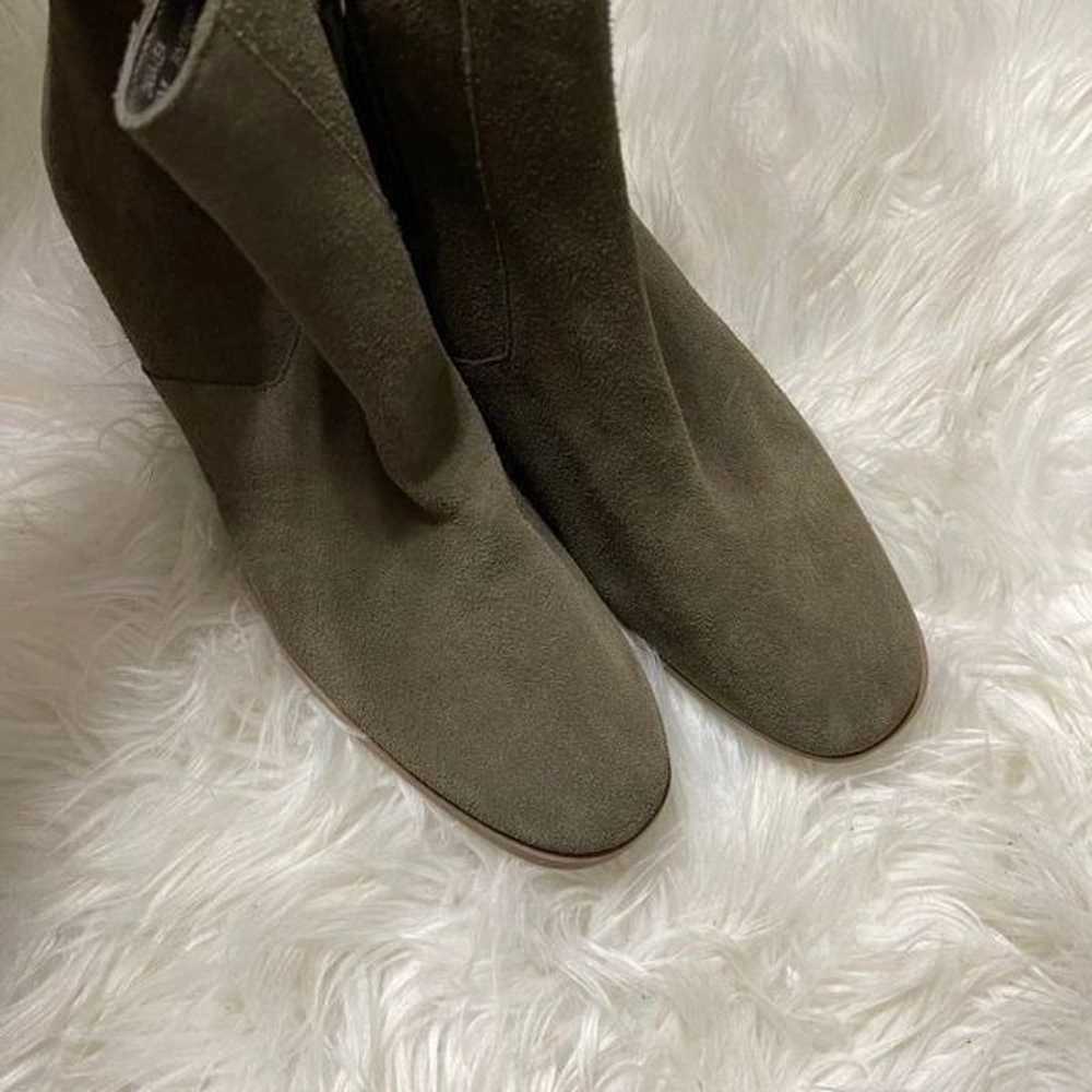 Susina women’s Soft olive green booties size 9 - image 2