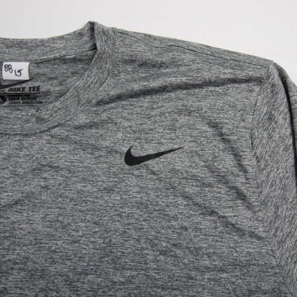 Nike Dri-Fit Long Sleeve Shirt Men's Gray/Heather… - image 3