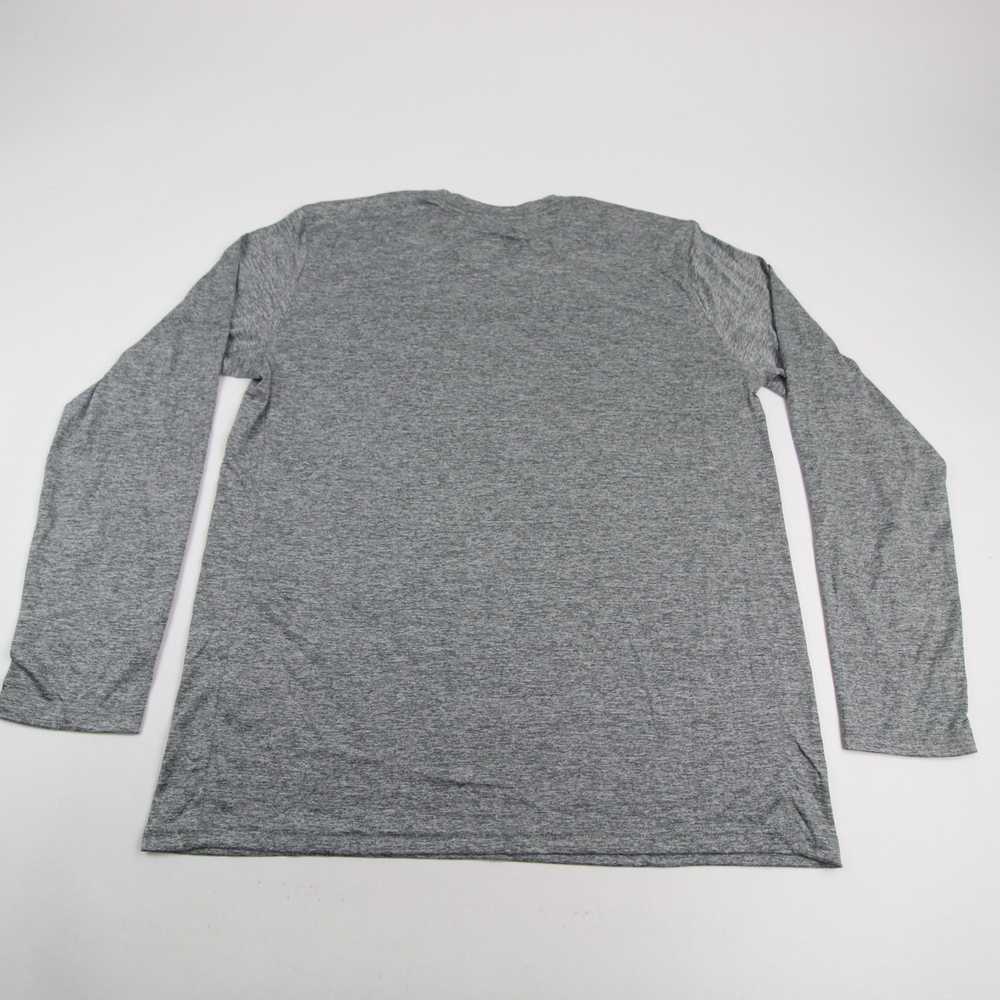 Nike Dri-Fit Long Sleeve Shirt Men's Gray/Heather… - image 4