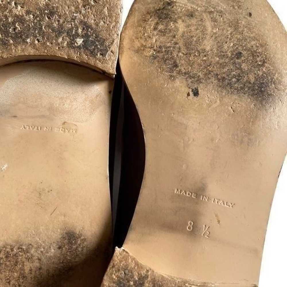 EVERLANE | burgundy leather slip on loafers 8.5 - image 12
