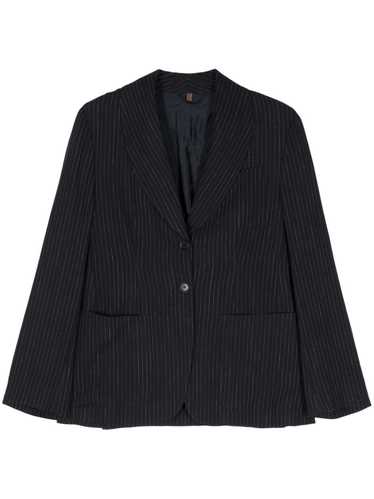 Romeo Gigli Pre-Owned 1990s pinstripe blazer - Blu