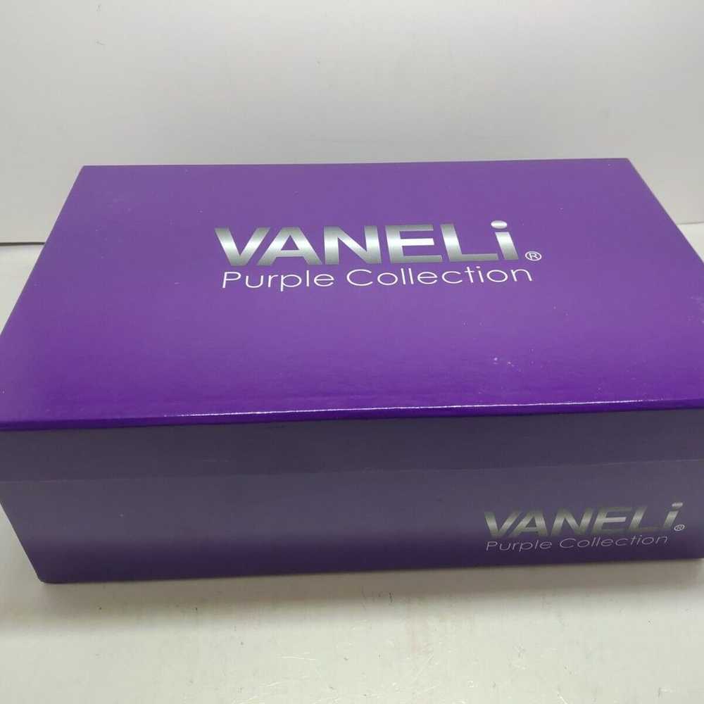 Vaneli Purple Collection Womens Shoes Black Suede… - image 2