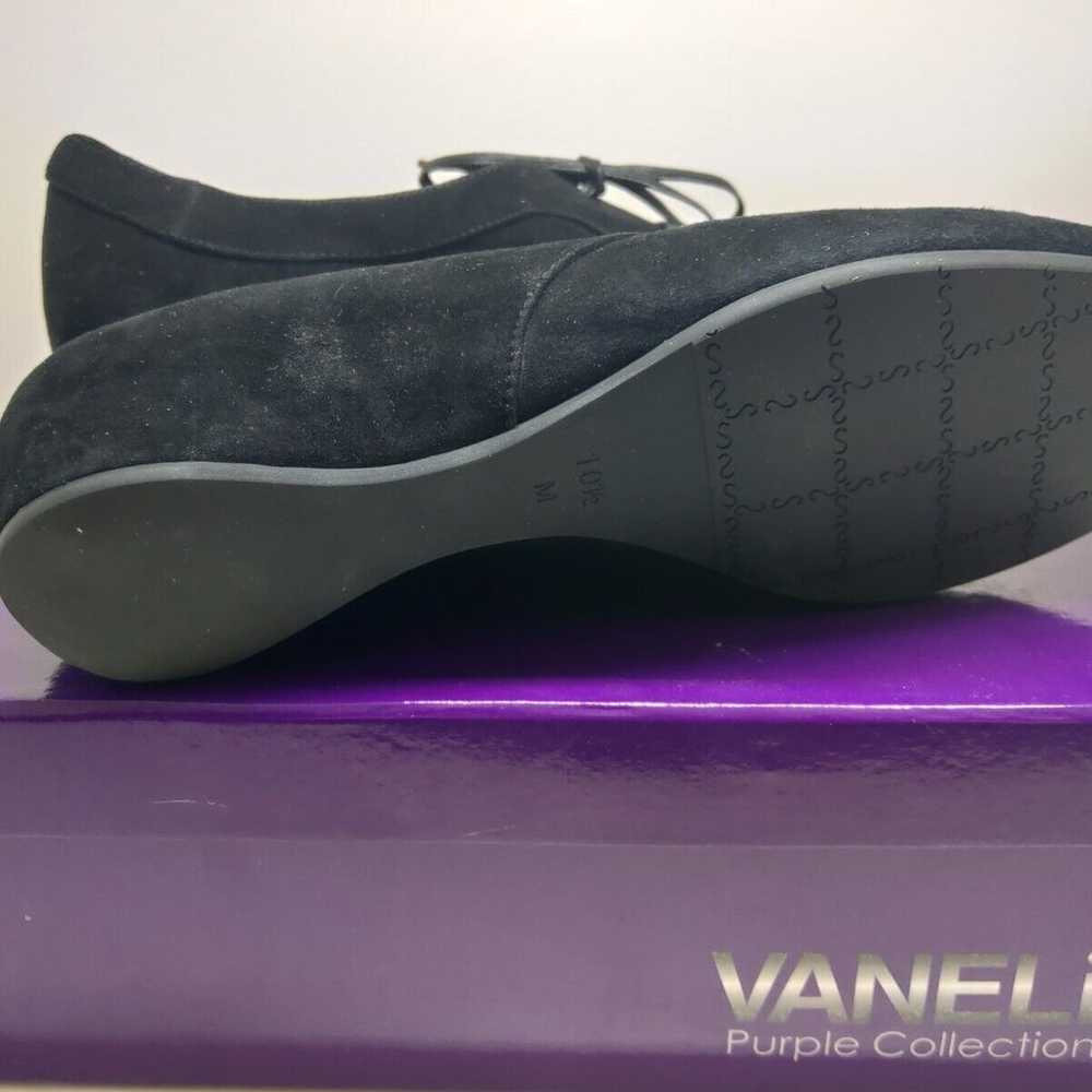 Vaneli Purple Collection Womens Shoes Black Suede… - image 6