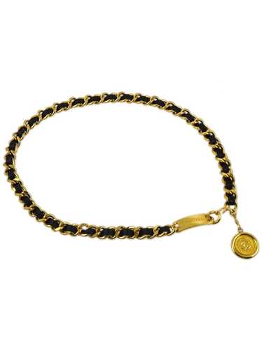 CHANEL Pre-Owned 1990-2000s Medallion chain belt … - image 1