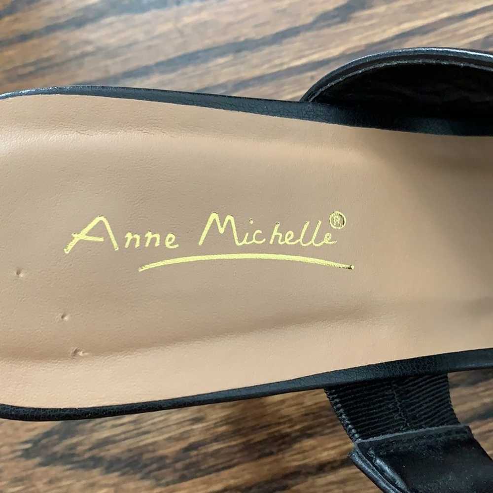 Anne Michelle Align-10 Black Heels Women's 10 - image 5