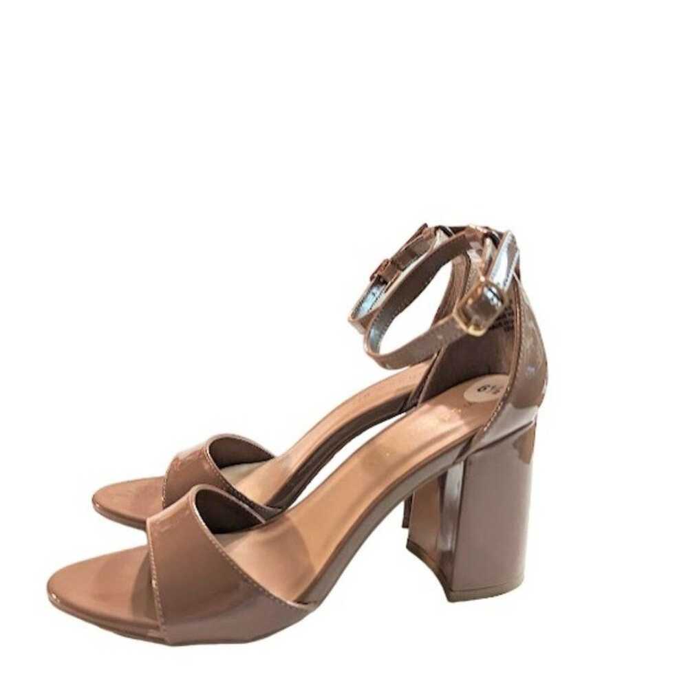 Madden Girl Tanya Tan Patent Ankle Strap Block He… - image 4