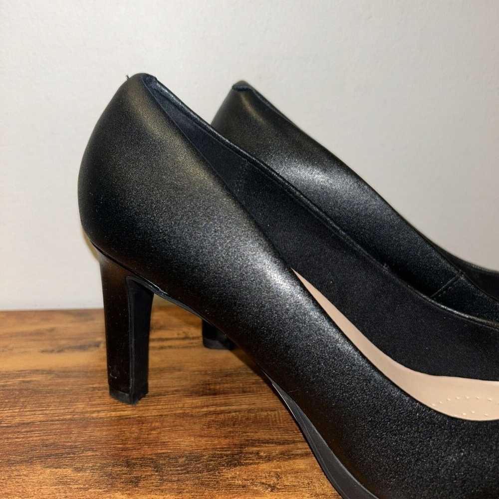 Clarks Amber Joy Heels Womens Size Black Leather … - image 4
