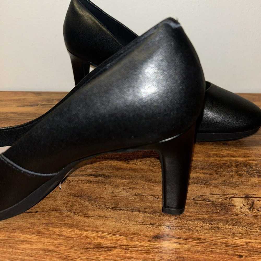 Clarks Amber Joy Heels Womens Size Black Leather … - image 8