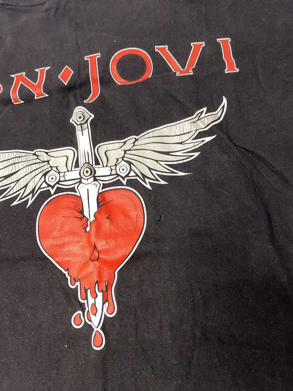 Band Tees × Bon Jovi × Vintage Vintage Bon Jovi N… - image 3