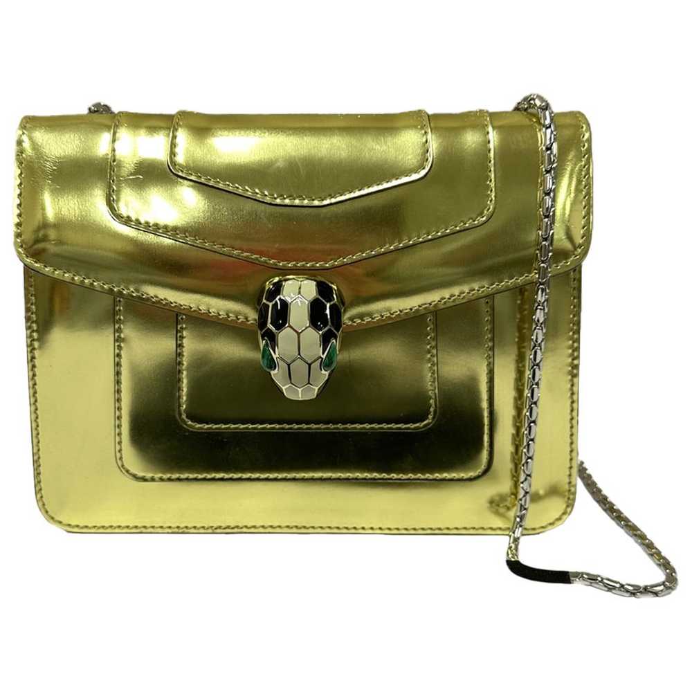 Bvlgari Serpenti patent leather handbag - image 1