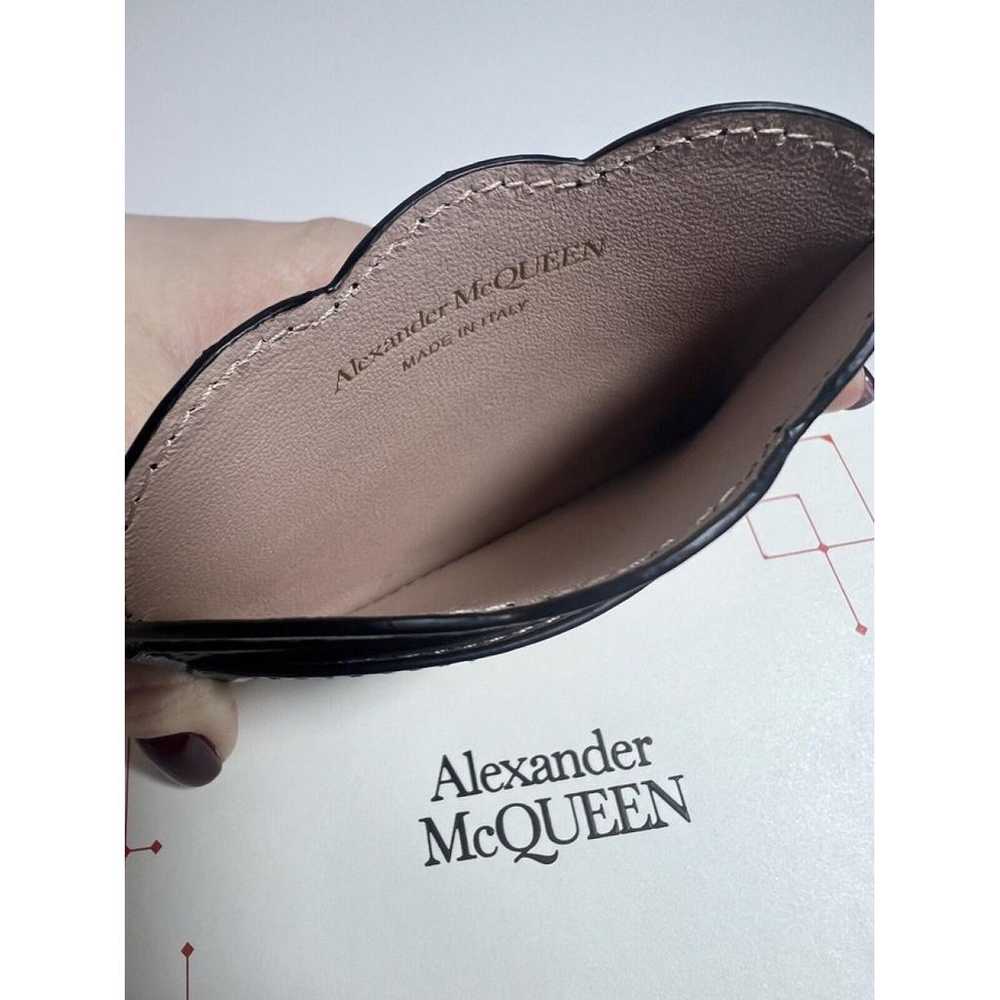 Alexander McQueen Leather card wallet - image 6