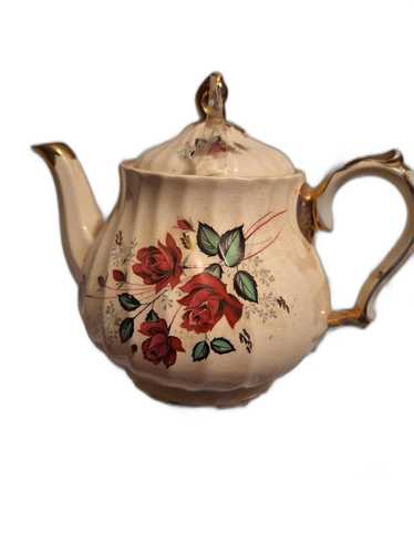 Designer Vintage Sadler England Fluted Teapot