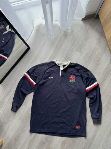 Nike × Soccer Jersey × Vintage NIKE 1999 ENGLAND … - image 1