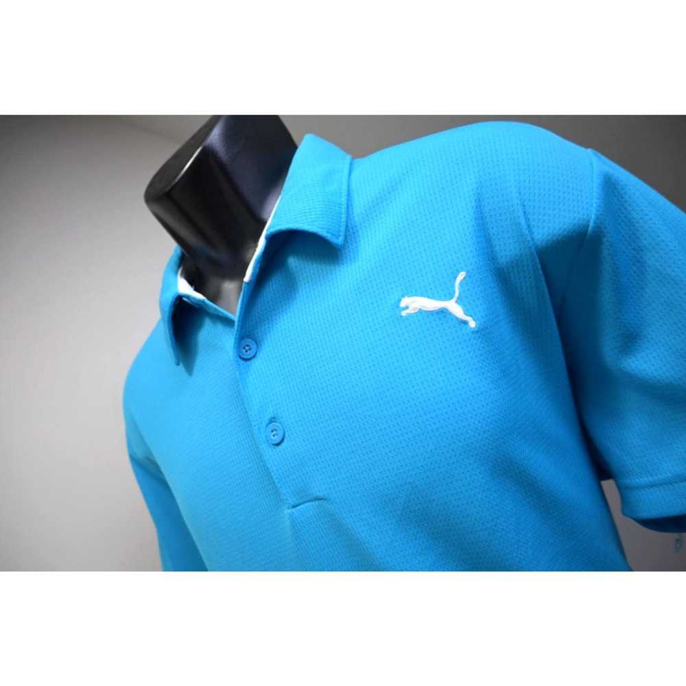Puma Puma Golf Polo DryCell Blue Short Sleeve Str… - image 1