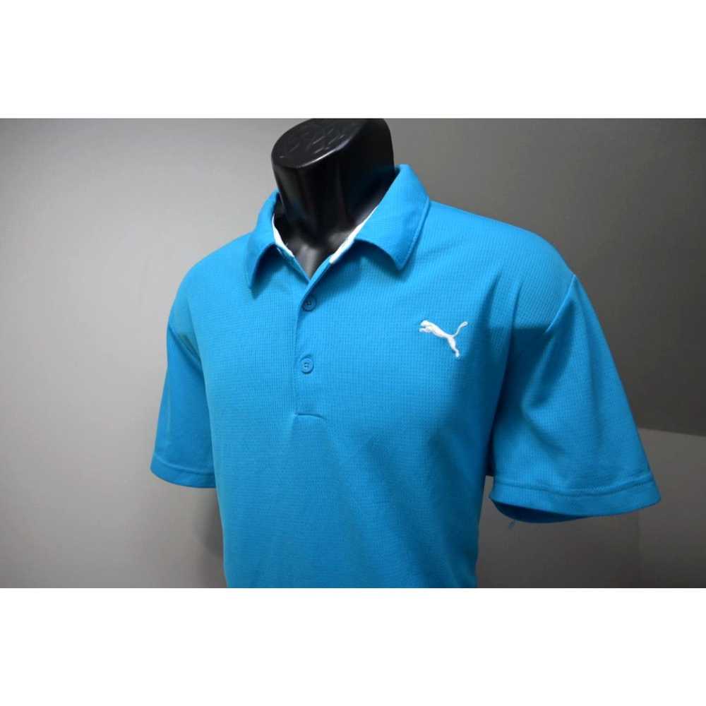 Puma Puma Golf Polo DryCell Blue Short Sleeve Str… - image 3