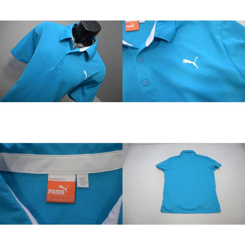 Puma Puma Golf Polo DryCell Blue Short Sleeve Str… - image 4