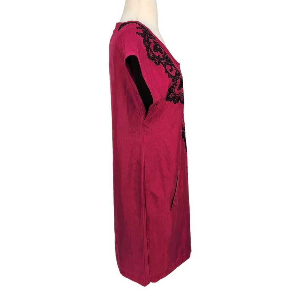 Anthro Yoana Baraschi Silk Pink Dress - image 5