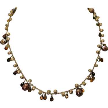 MARCO BICEGO - Neclace - 18K Yellow Gold: Pearl & 