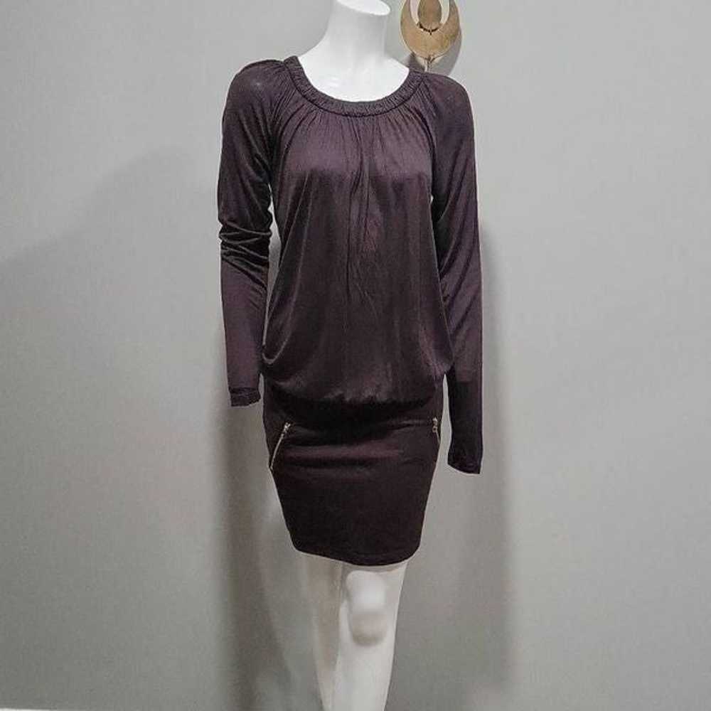 Ted Baker London Mini Dress Women Size 2 US Brown… - image 1
