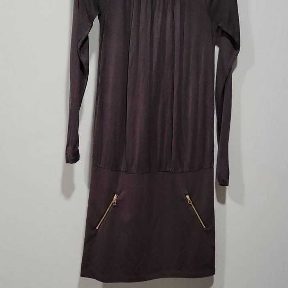 Ted Baker London Mini Dress Women Size 2 US Brown… - image 5