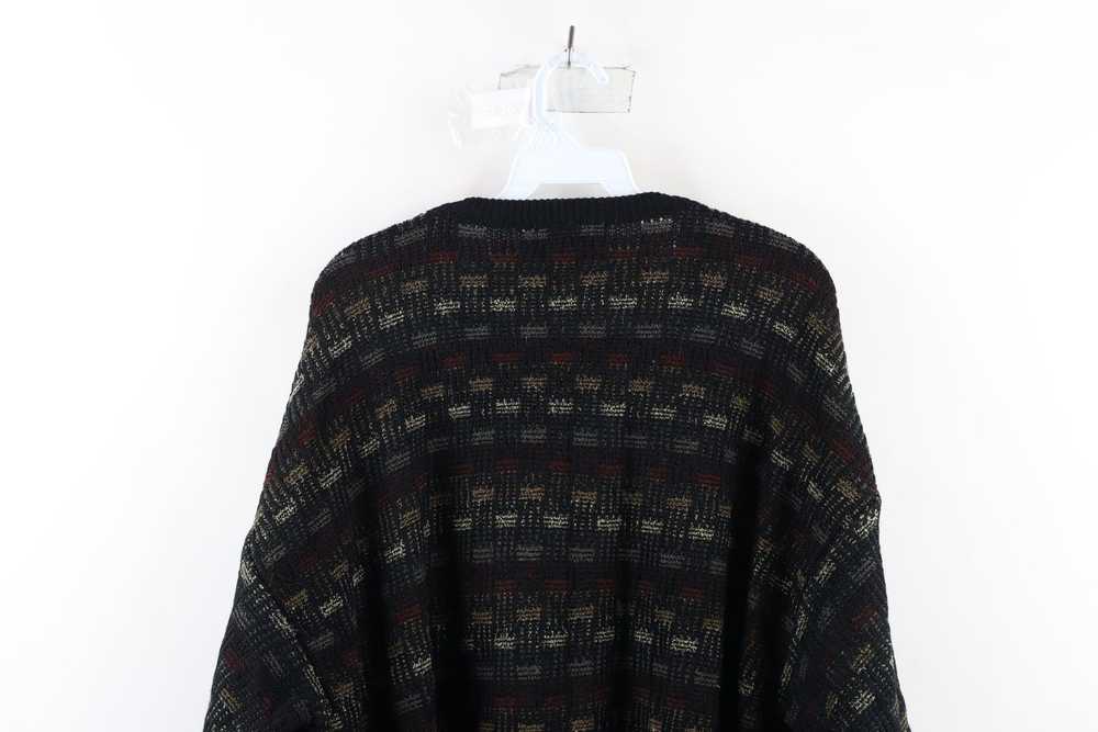 Vintage Vintage 90s Coogi Style Rainbow Knit Crew… - image 6