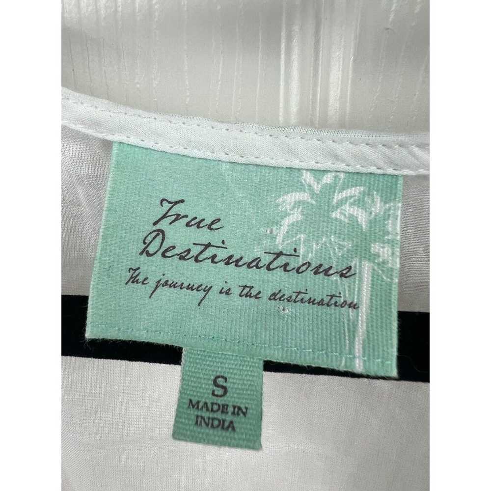 PRISTINE Women's 100% Cotton True Destinations Wh… - image 2