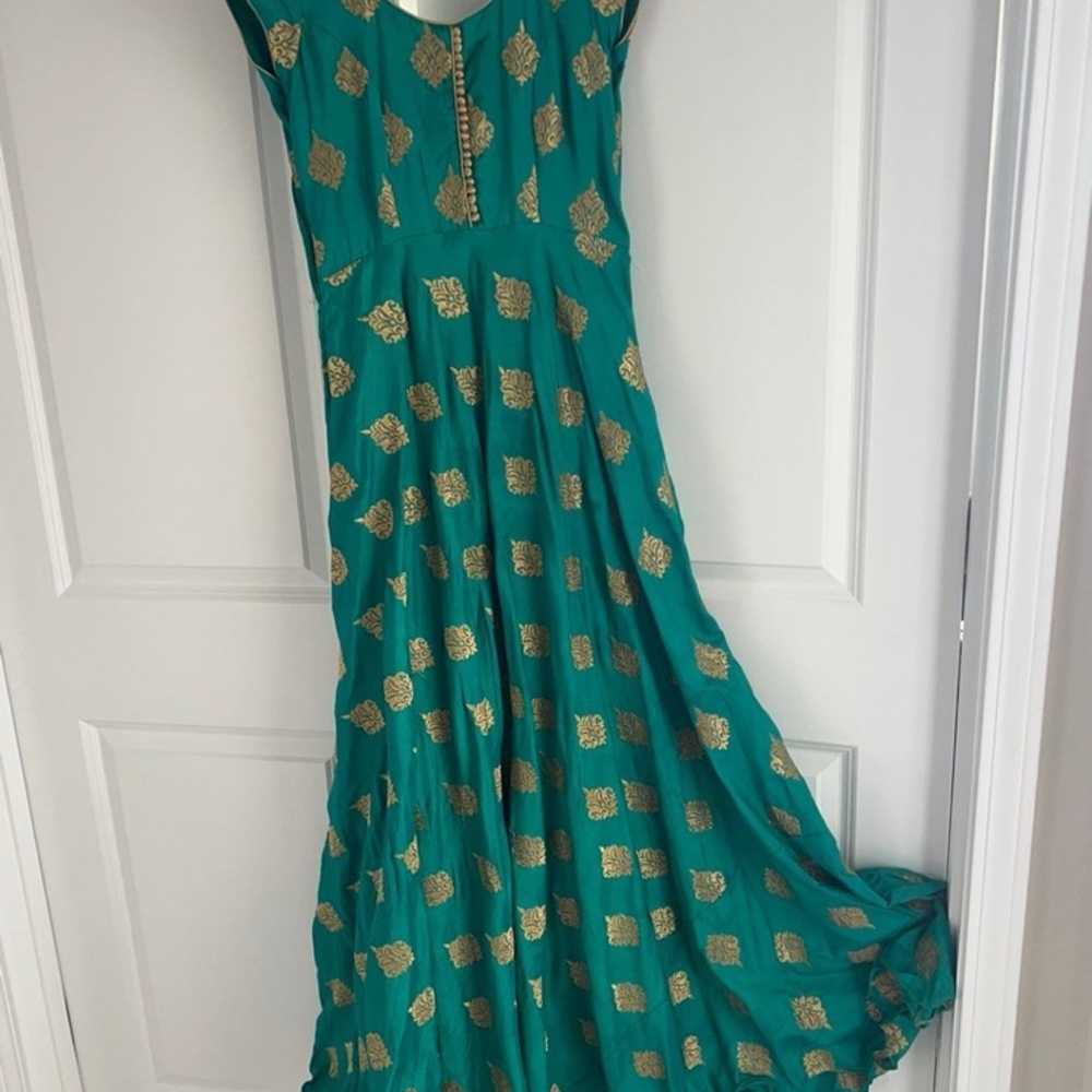 Dress Ethnic Pakistani Indian Fancy Trendy Maxi A… - image 3