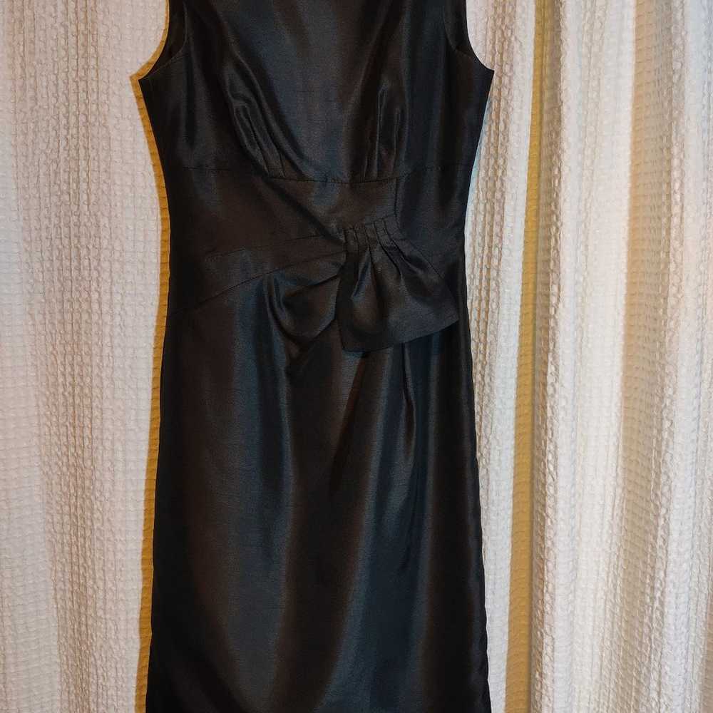 Tahari 100% Silk  Sleeveless Dress - size 2 - image 2