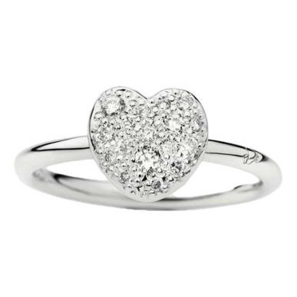 Dodo Coeur white gold ring - image 1