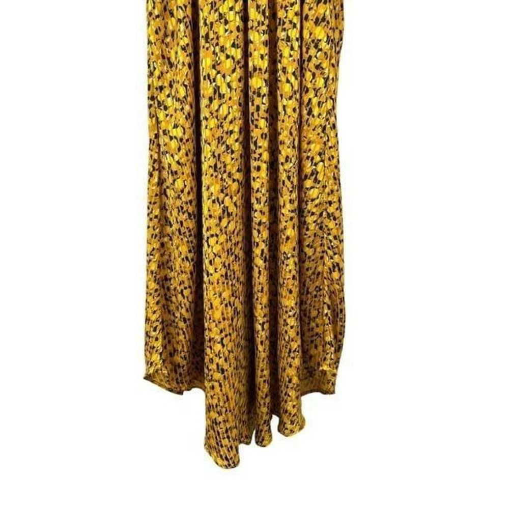 Anthropologie Marigold Midi Dress Sz XS printed v… - image 7