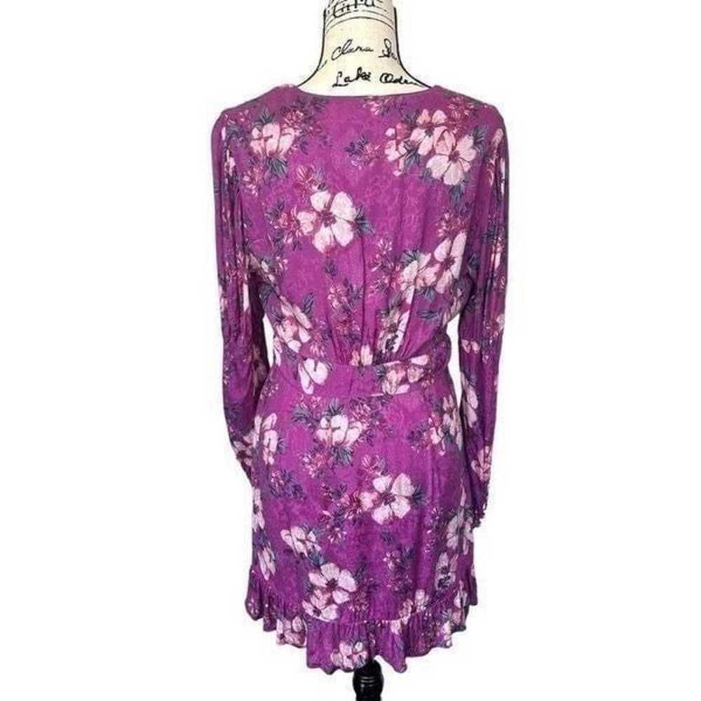 Rahi Women's Wren Reese Purple Floral V-Neck Part… - image 2