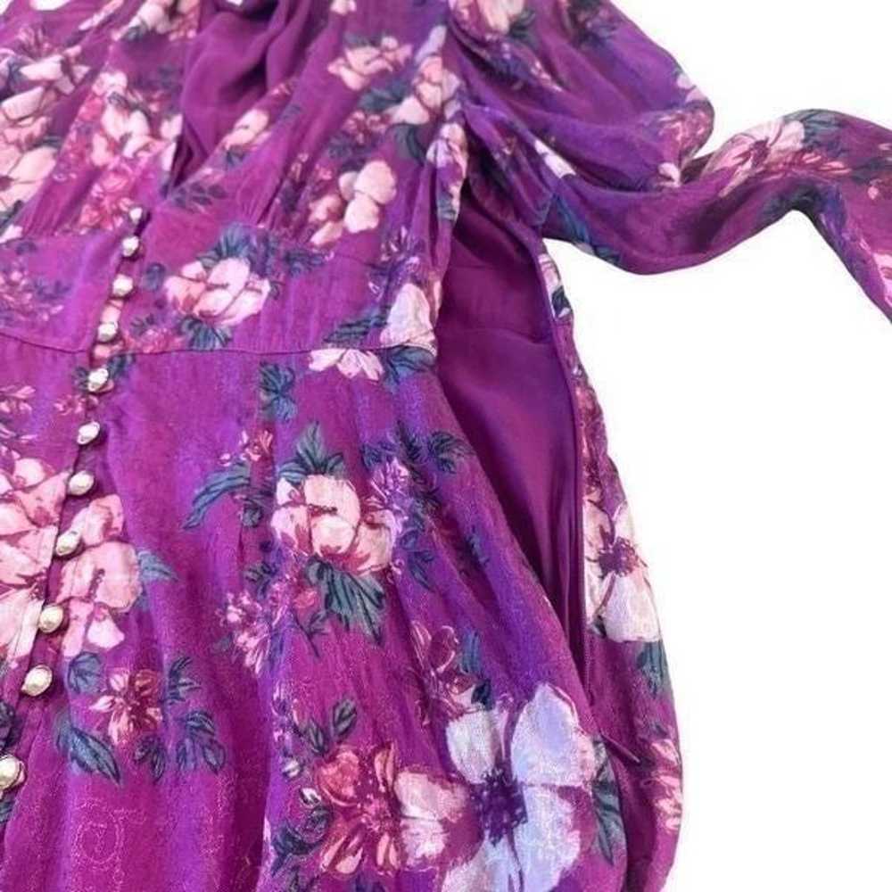 Rahi Women's Wren Reese Purple Floral V-Neck Part… - image 9
