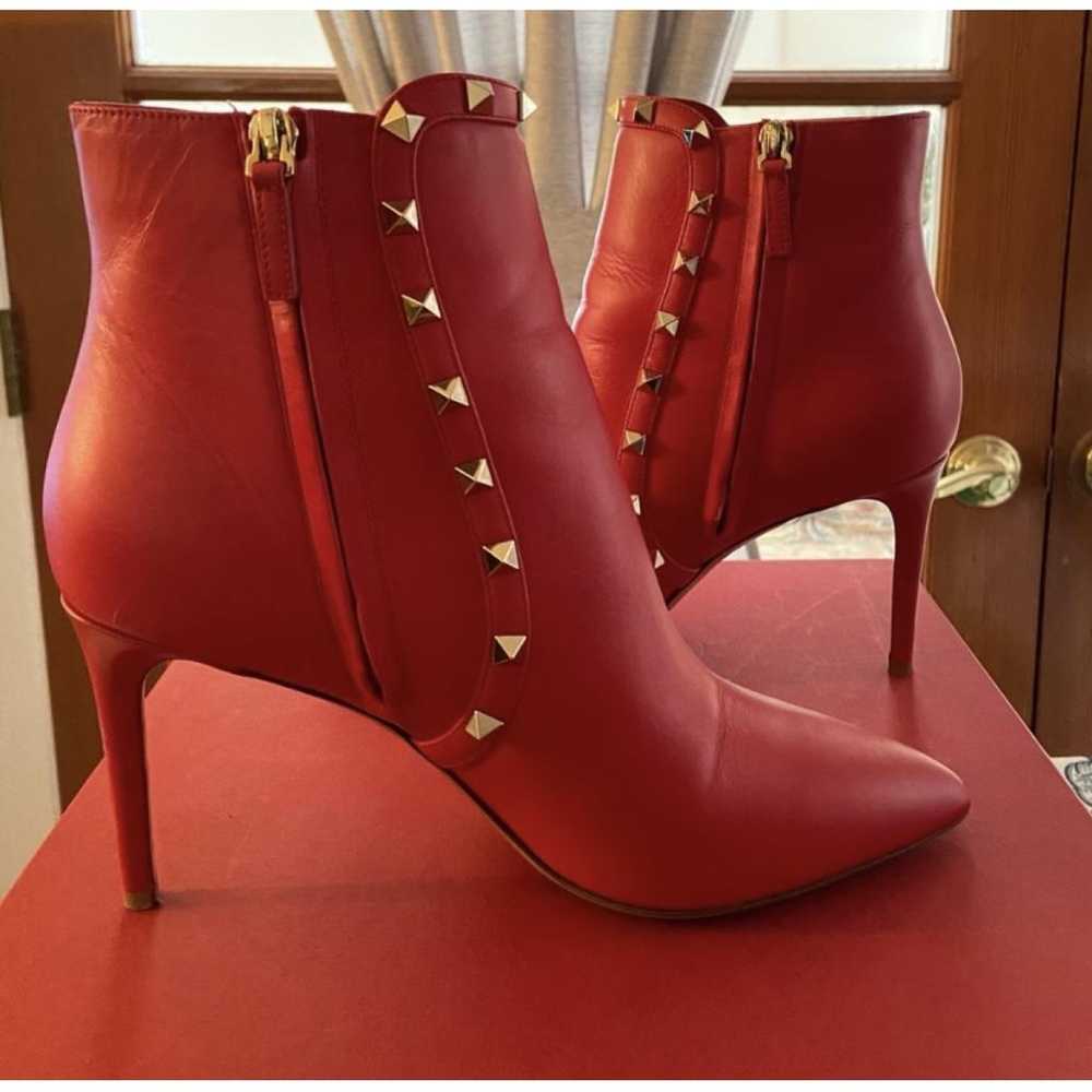 Valentino Garavani Rockstud leather boots - image 3