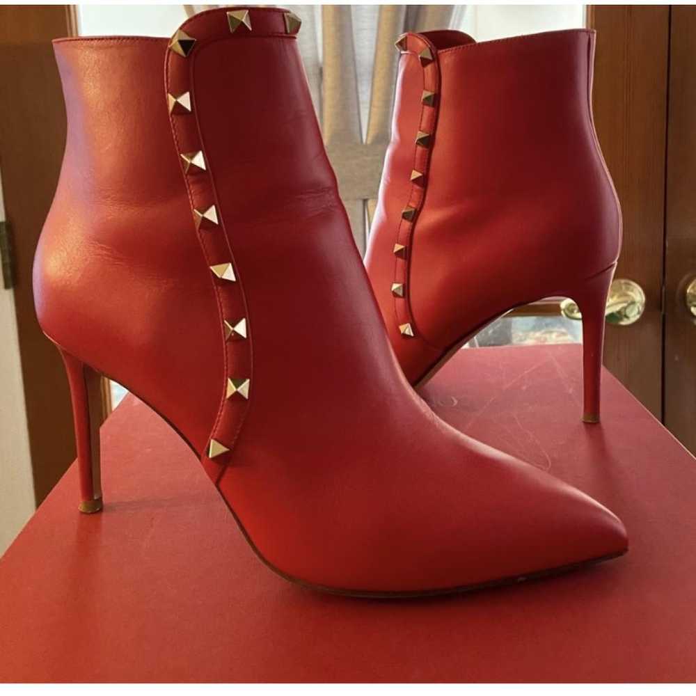 Valentino Garavani Rockstud leather boots - image 4