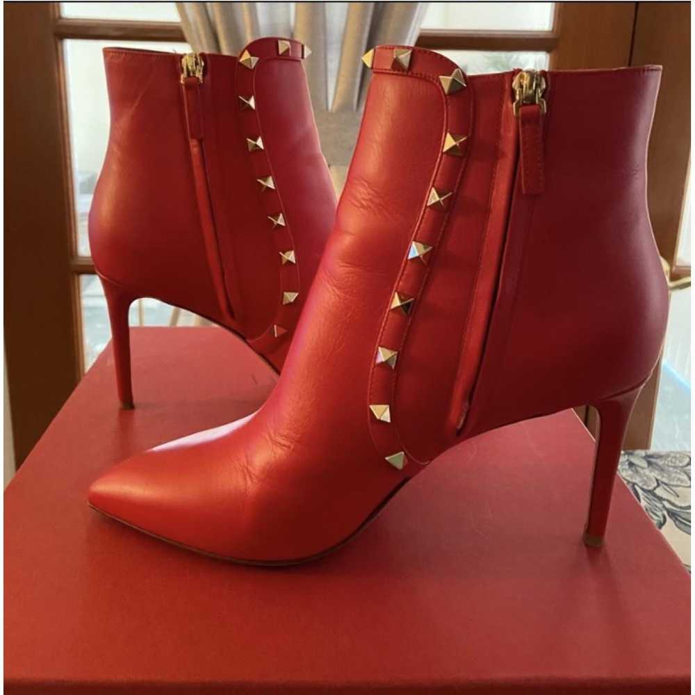 Valentino Garavani Rockstud leather boots - image 5