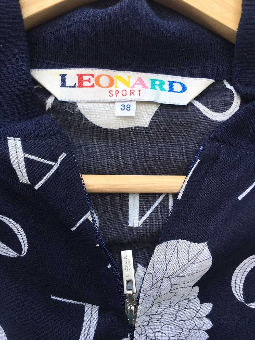 Leonard × Vintage Rare Leonard Sport Floral Cotto… - image 11