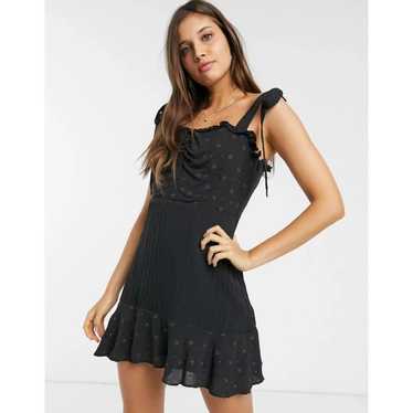 STEVIE MAY Celeste Star Embroidered Mini Dress Sz… - image 1